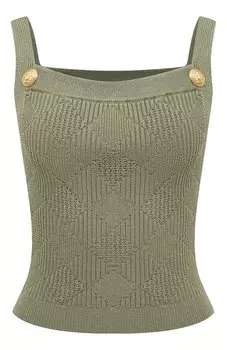 Топ из вискозы Balmain
