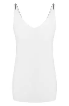 Топ из вискозы Brunello Cucinelli