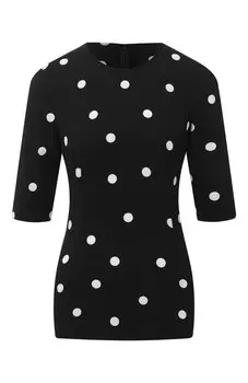 Топ из вискозы Dolce & Gabbana