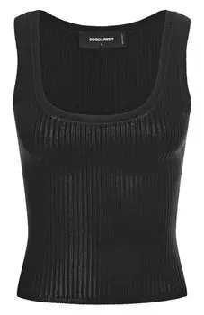 Топ из вискозы Dsquared2