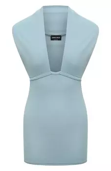 Топ из вискозы Giorgio Armani