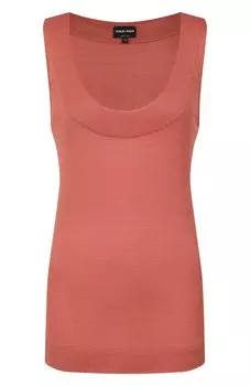 Топ из вискозы Giorgio Armani