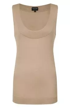 Топ из вискозы Giorgio Armani