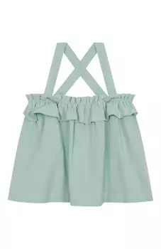 Топ из вискозы и льна Olga Valentine