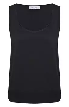 Топ из вискозы и шелка Gran Sasso