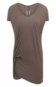 Топ из вискозы и шелка Rick Owens