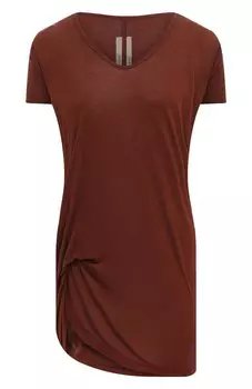 Топ из вискозы и шелка Rick Owens