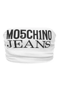Топ из вискозы M05CH1NO Jeans