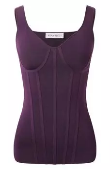 Топ из вискозы Nina Ricci
