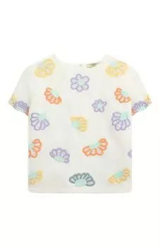 Топ изо льна и хлопка Stella McCartney