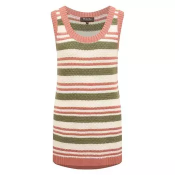 Топ изо льна и шелка Loro Piana