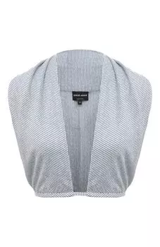 Топ изо льна и вискозы Giorgio Armani