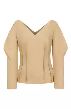 Топ изо льна и вискозы Leffers