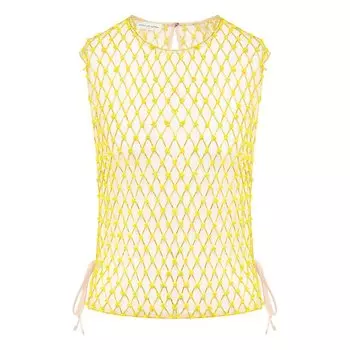 Топ с декоративной отделкой Dries Van Noten