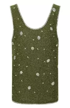 Топ с отделкой бисером Giuseppe di Morabito