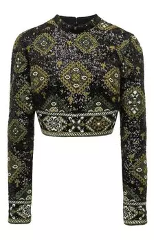 Топ с отделкой пайетками Giambattista Valli