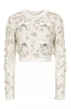 Топ с отделкой пайетками Giambattista Valli