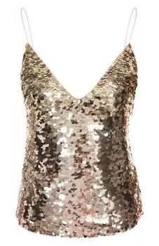 Топ с отделкой пайетками MVST
