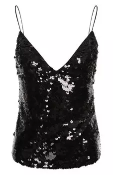 Топ с отделкой пайетками MVST