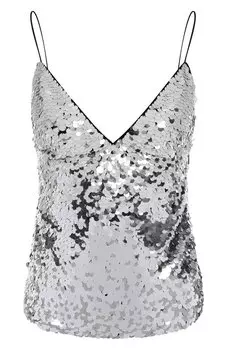 Топ с отделкой пайетками MVST