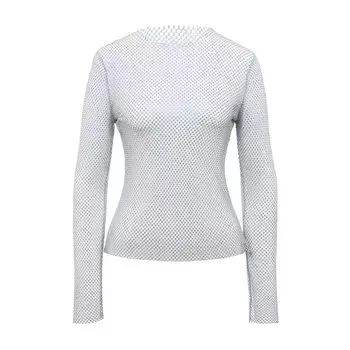 Топ с отделкой стразами ALine