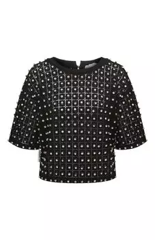 Топ с отделкой стразами Des_Phemmes