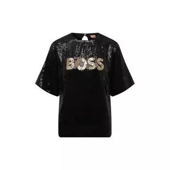 Топ с пайетками BOSS