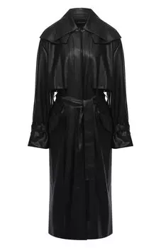 Тренч из экокожи Low Classic
