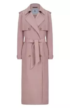 Тренч из хлопка и шелка Colombo