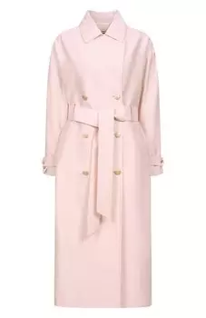 Тренч из хлопка и шелка Kiton