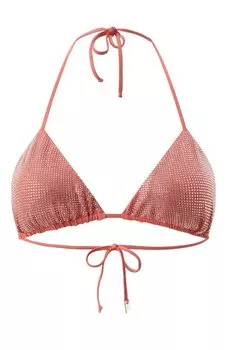 Треугольный бра с отделкой стразами Fisico