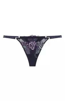 Трусы-танга с отделкой стразами Lise Charmel