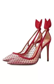 Туфли Bow Tie Net 105 Aquazzura