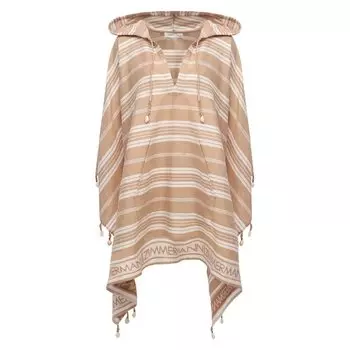 Туника из хлопка и льна Zimmermann