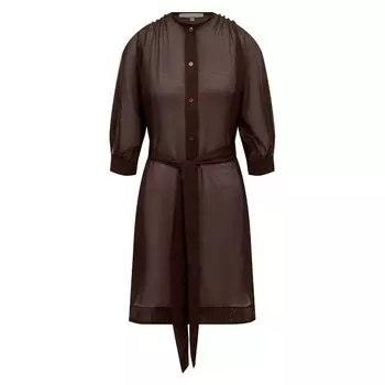 Туника из хлопка и шелка Lila Eugenie