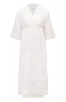 Туника из хлопка и шелка Lila Eugenie