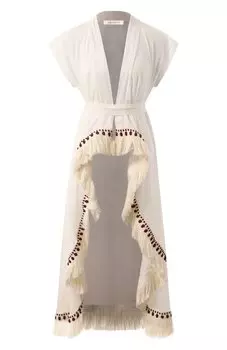 Туника из хлопка и шелка Lila Eugenie