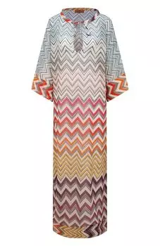 Туника из хлопка и шелка Missoni
