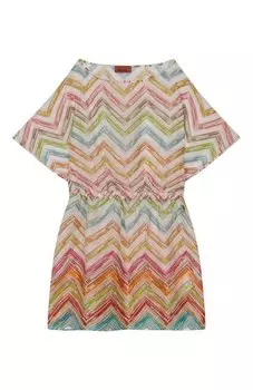 Туника из хлопка и шелка Missoni