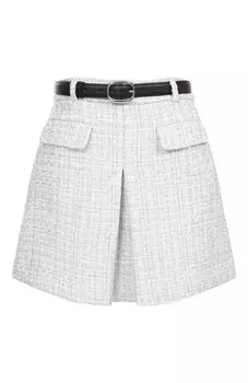 Твидовая юбка self-portrait