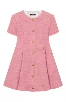 Твидовое платье Balmain