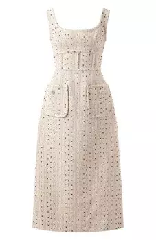 Твидовое платье Elie Saab