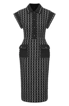 Твидовое платье Elie Saab