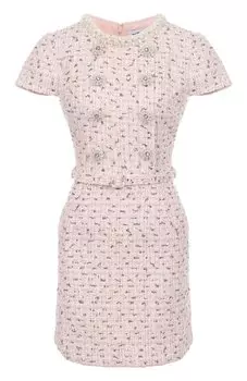 Твидовое платье self-portrait