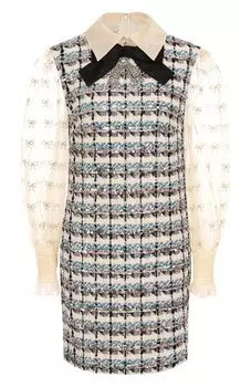 Твидовое платье Valentino