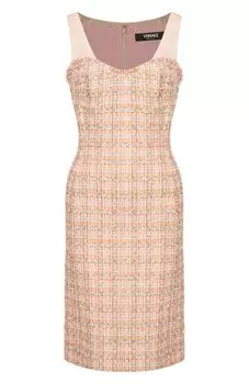 Твидовое платье Versace