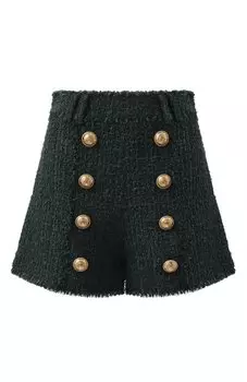 Твидовые шорты Balmain
