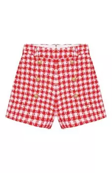 Твидовые шорты Balmain