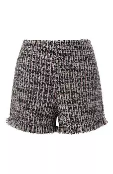 Твидовые шорты self-portrait