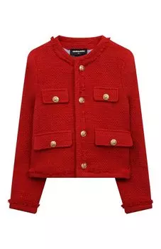 Твидовый жакет Dsquared2